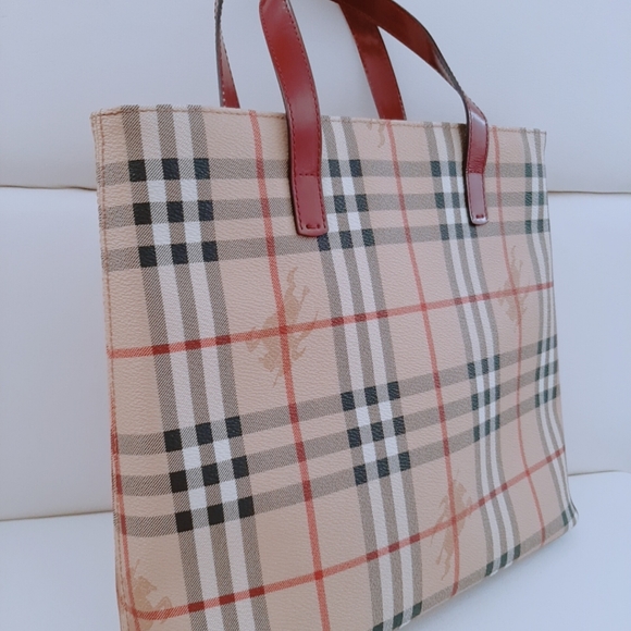 Burberry haymarket tote bag - Picture 2 of 11